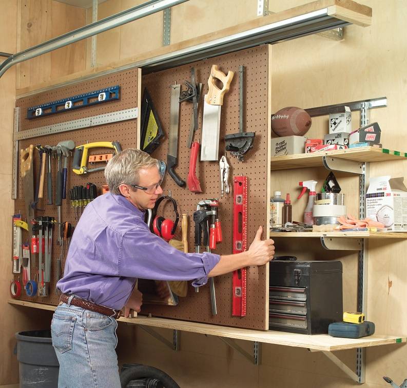 Домашняя мастерская – оптимизация пространства и удобное хранение инструментов