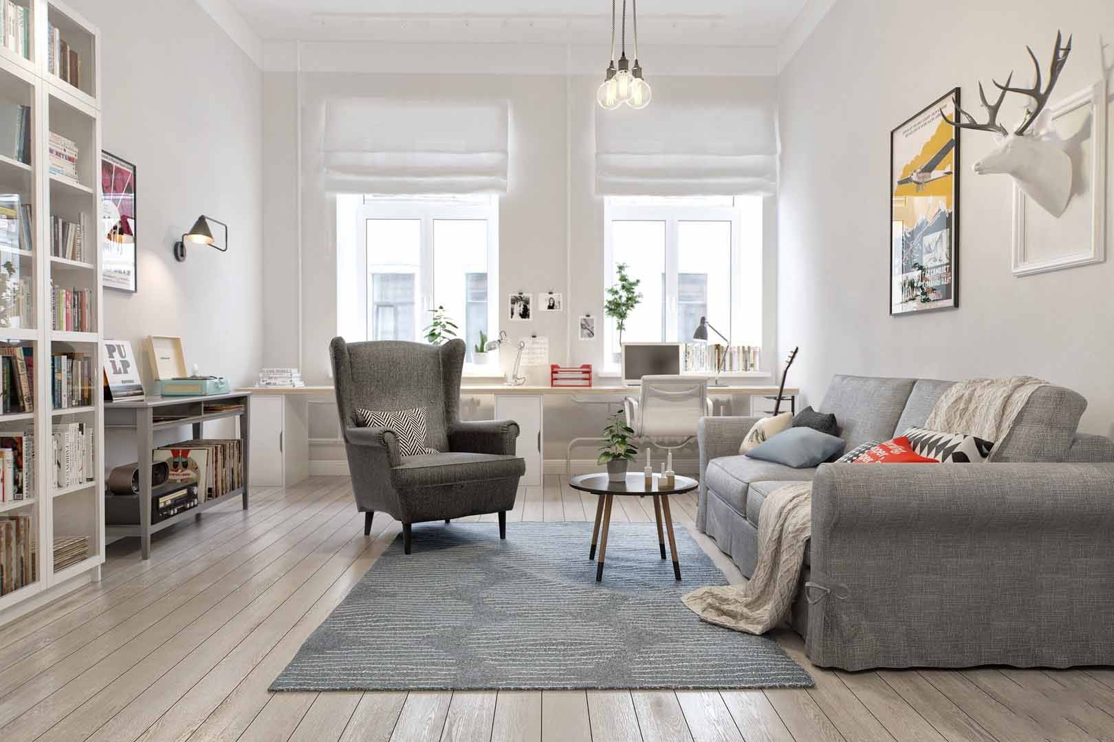 Скандинавский стиль в интерьере квартиры (17 фото)