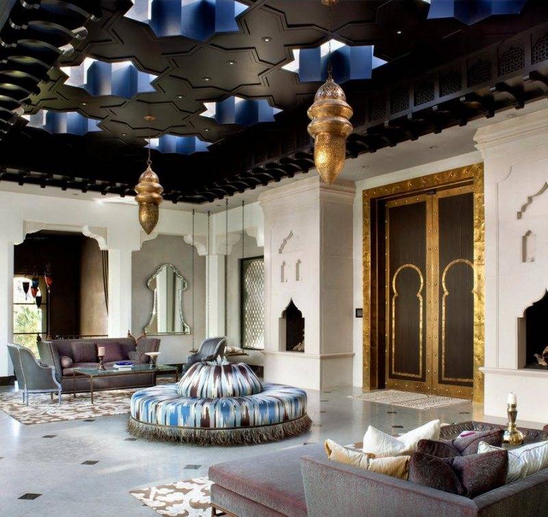 Арабский стиль в интерьере - кухня, спальня, гостиная в арабском стиле