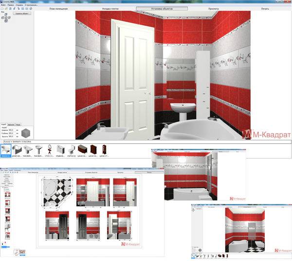 Планировщик ванной комнаты 3d онлайн на русском языке бесплатно