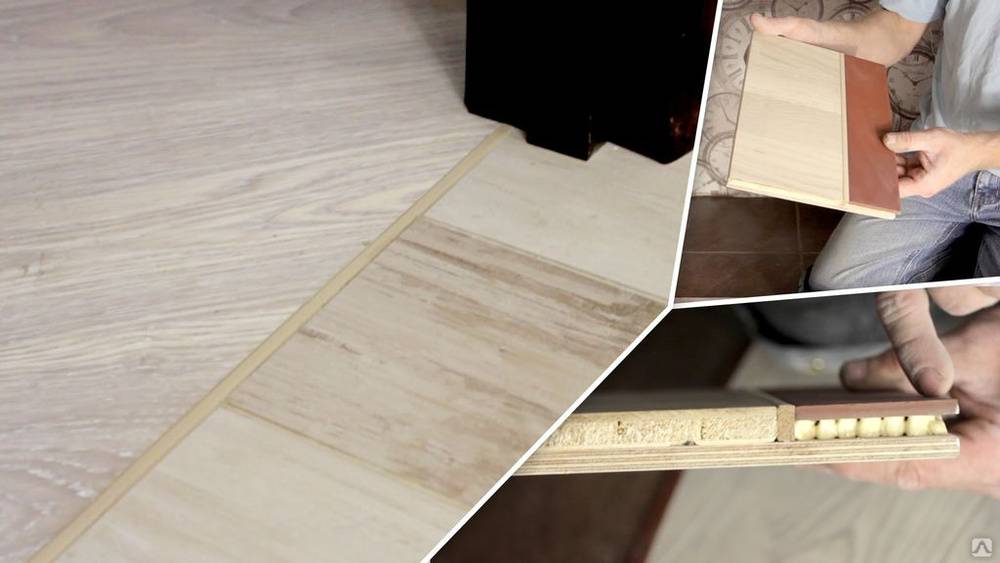 Порожек для плитки и ламината: как правильно положить его между покрытиями – советы по ремонту