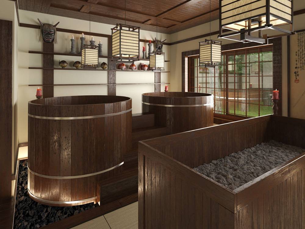 Японские бани — офуро, фуро и сэнто. золотые правила водолечения
