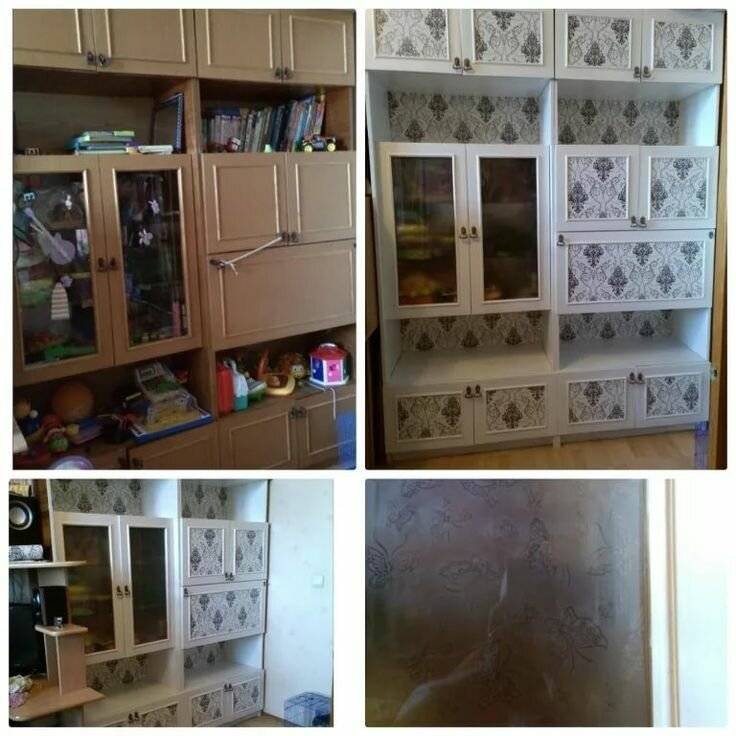Переделка старого шкафа своими руками фото до и после