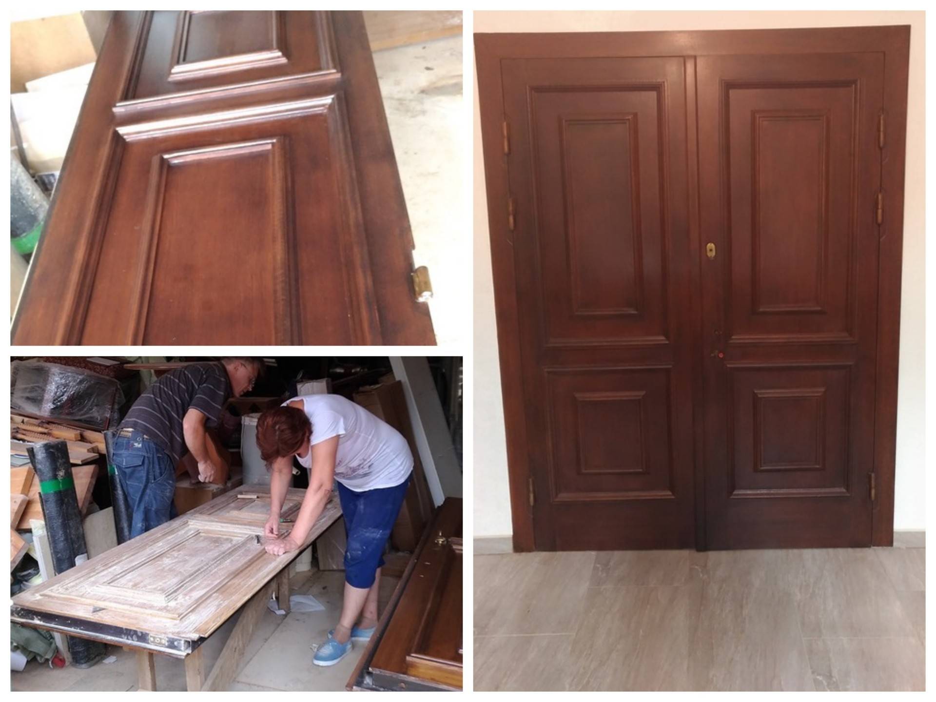 Как обновить старую дверь - 4 мастер-класса своими руками