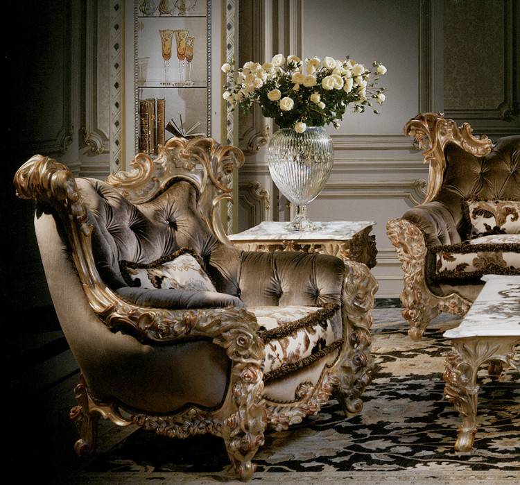 Как выбрать Мебель в стиле барокко: элитная или мягкая, деревянная и итальянская и Российская - дизайн интерьера - Обзор