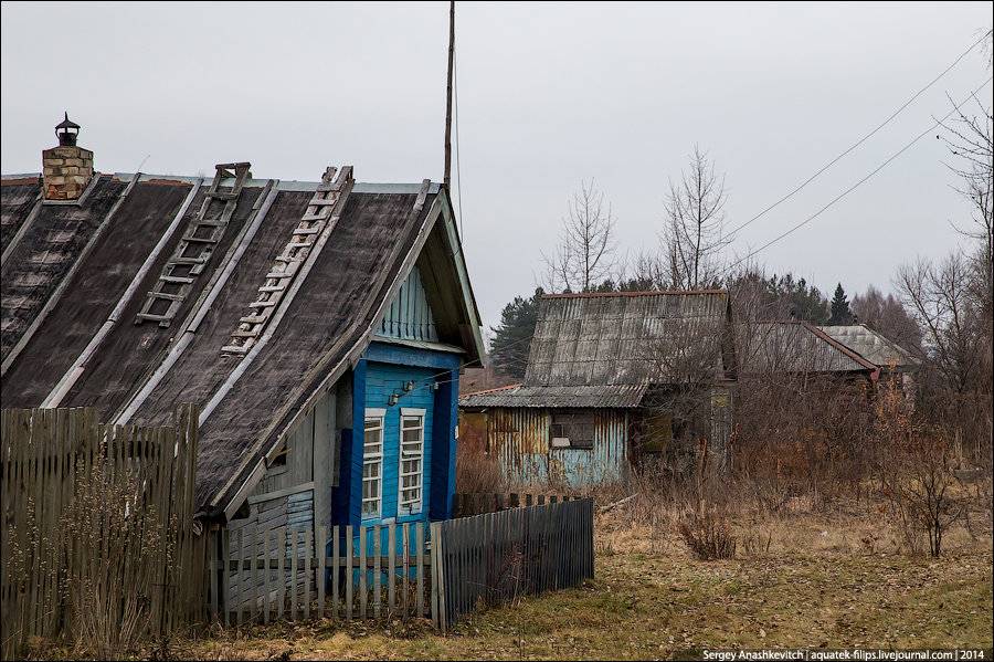 Заброшенные деревни и посёлки московской области