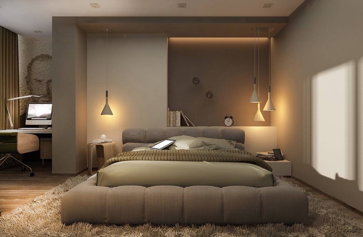 Правильное освещение в спальне - залог комфорта