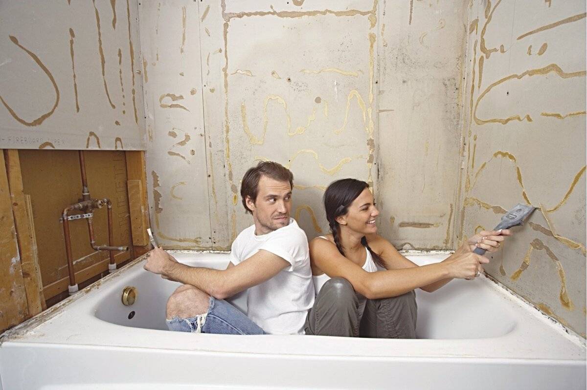 Ремонт ванной комнаты своими руками