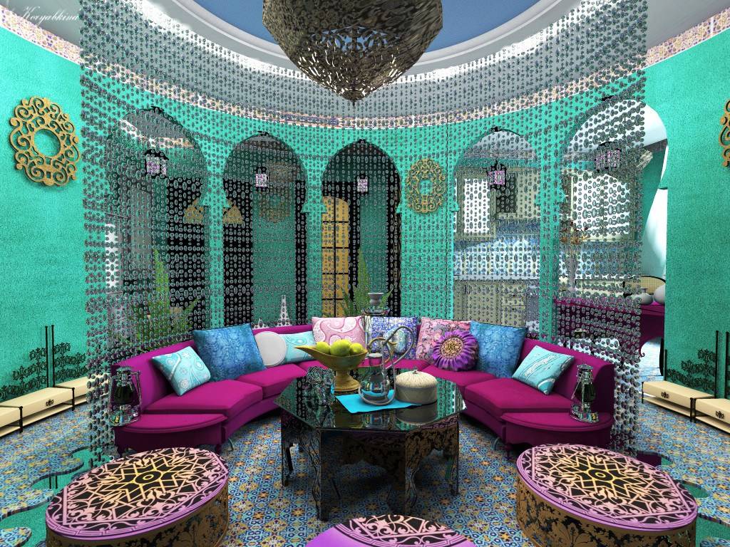 Арабский стиль в интерьере – история и принципы, мебель, отделка и декор