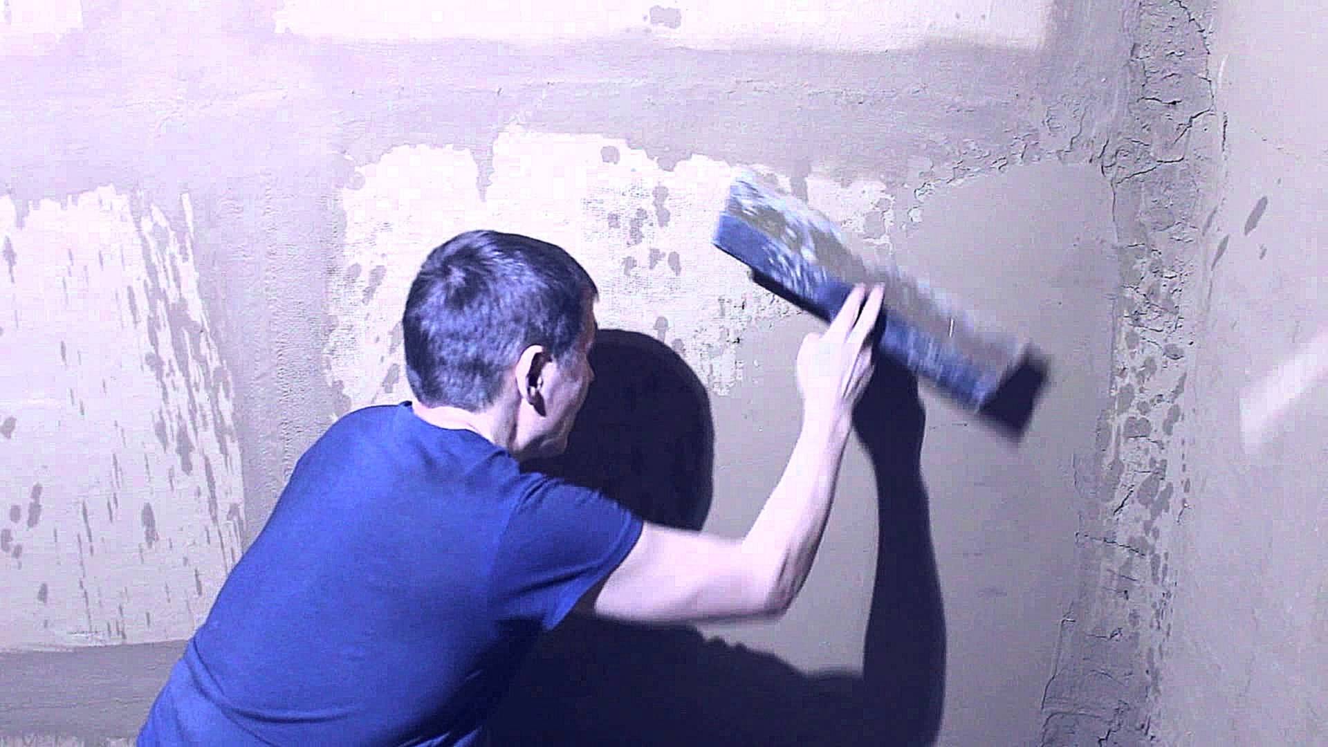 Подготовка стен под покраску, порядок работ.