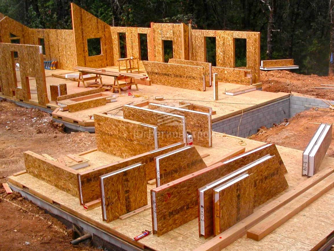 Осб панели – достойное решение для строительства каркасного дома