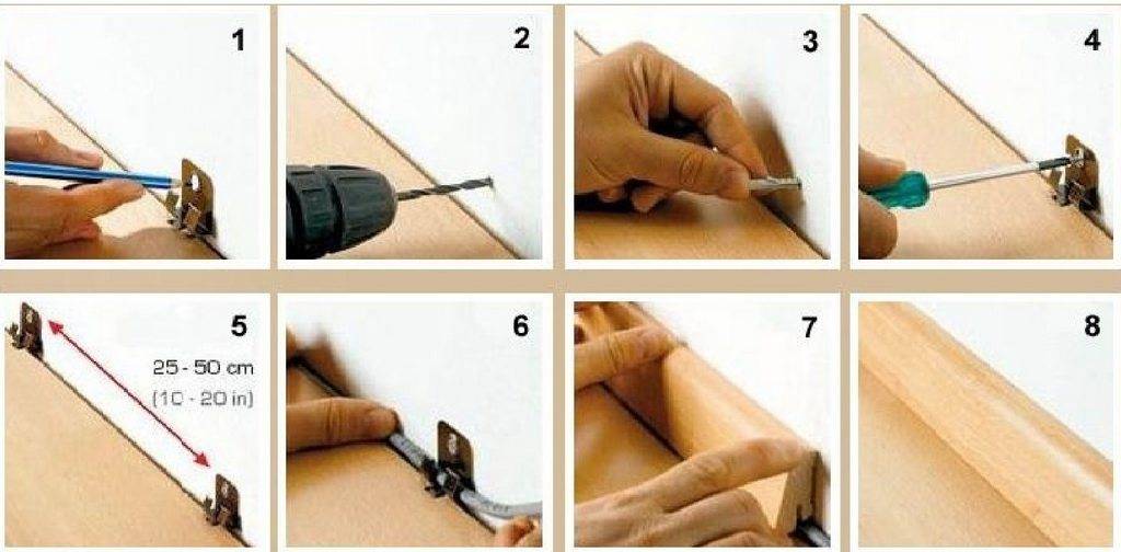 Как сделать деревянный плинтус своими руками