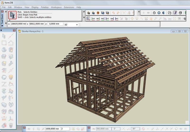 Программа для проектирования бани в 3D и чертежах