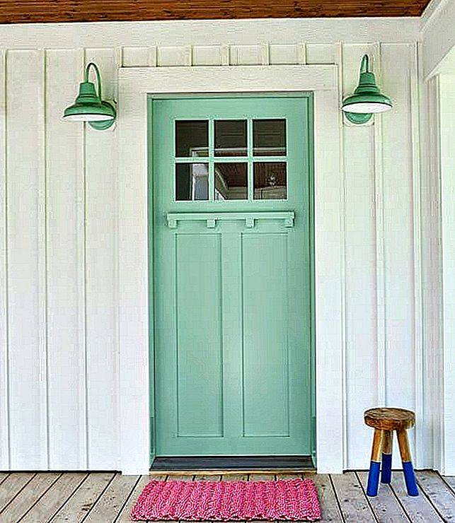 Как выбрать идеальный цвет входной двери для дома, квартиры: создание контрастов, советы