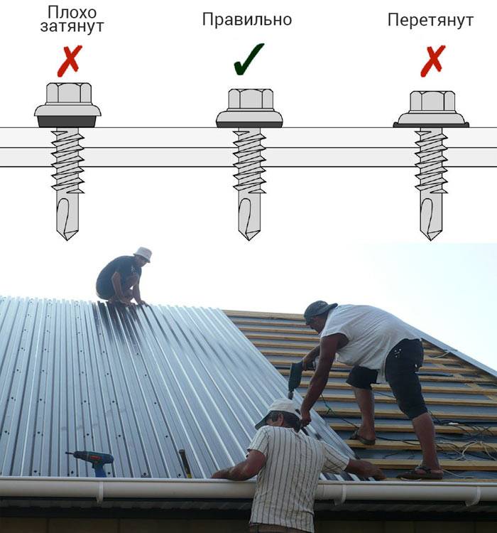 Как правильно выбрать и уложить профнастил на крыше дома