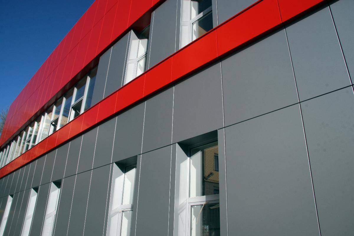 Алюкобонд — композитные панели для отделки фасада