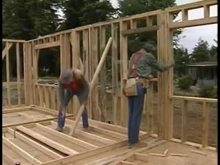 Строительство каркасного дома Ларри Хоуном (1, 2, 3 часть)