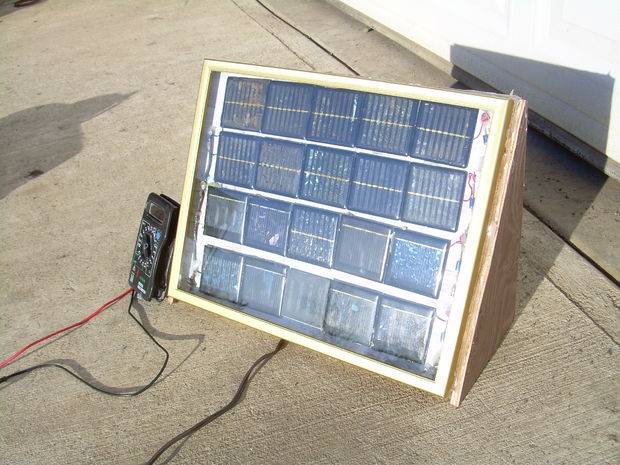 Солнечные батареи своими руками: две модели, сборка и установка