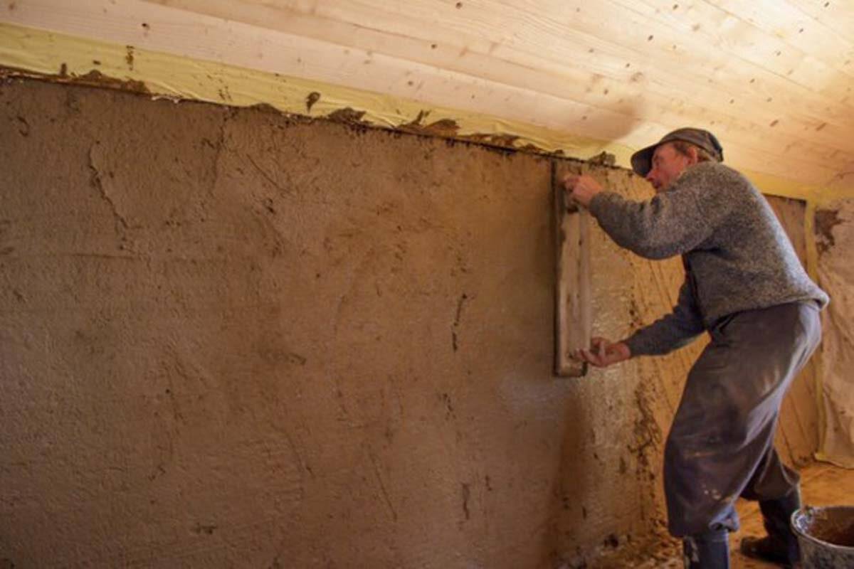 Как оштукатурить деревянные стены внутри дома? Виды штукатурки с глиной и сеткой: Плюсы и Минусы