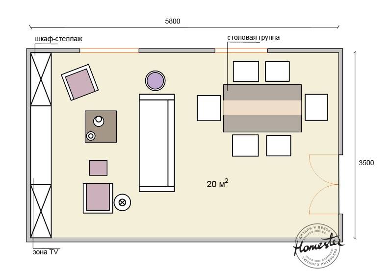 Планировка гостиной: 120 фото лучших вариантов обустройства и создания дизайнаварианты планировки и дизайна