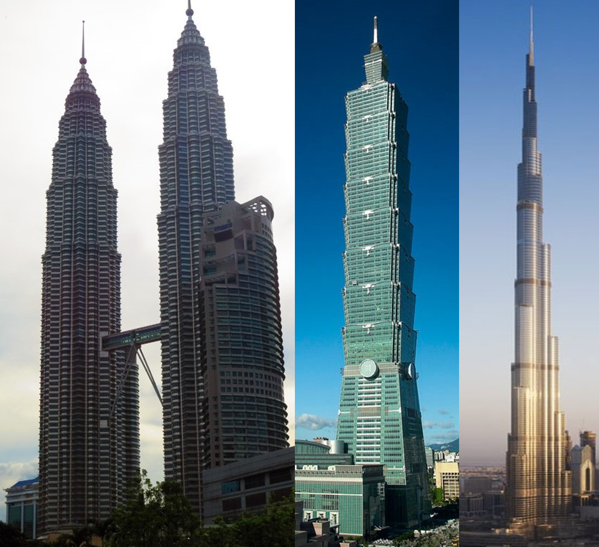 В каком городе находится самый высокий небоскреб