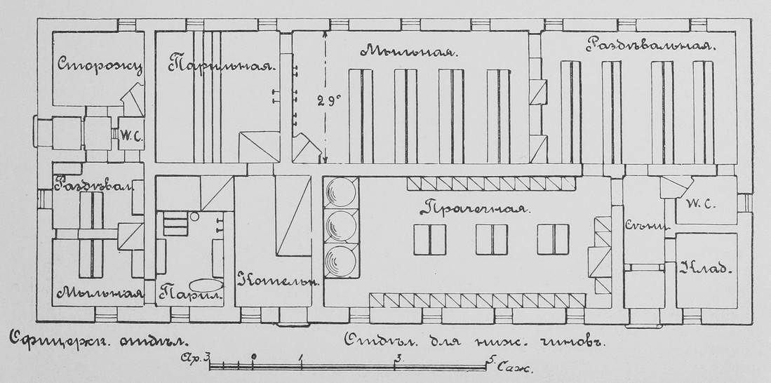 Баня на 20 человек проект