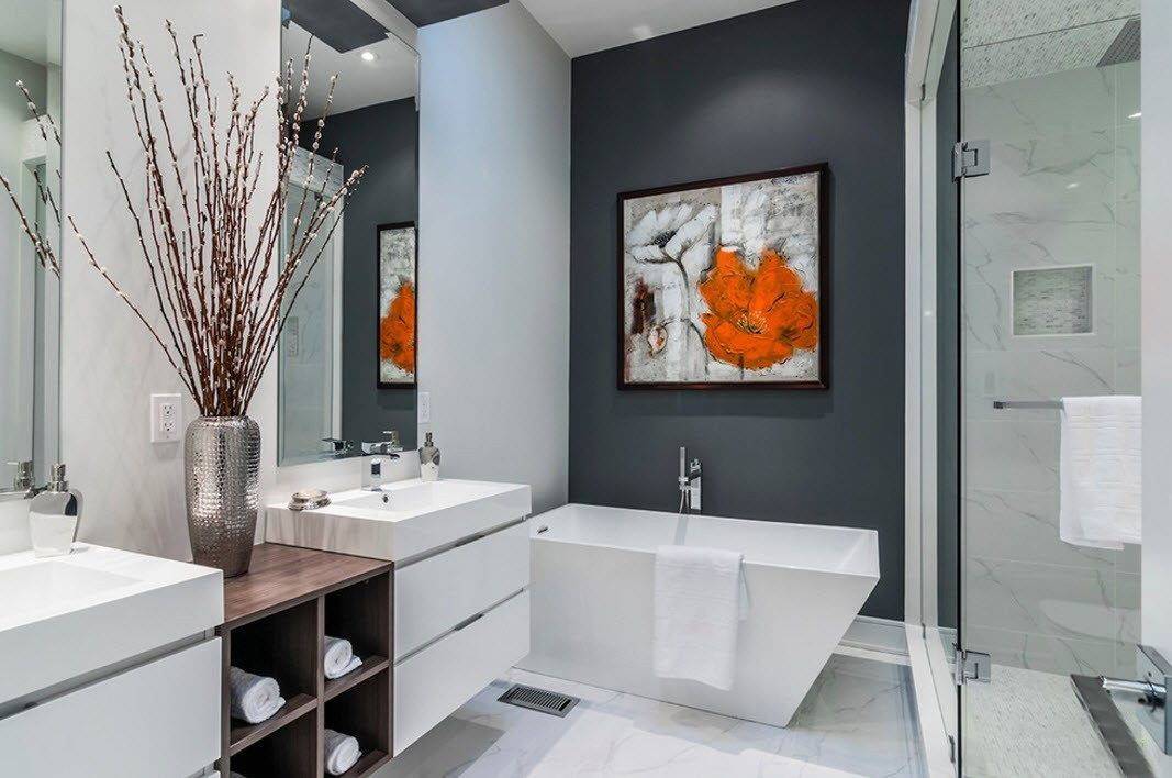 Дизайн маленькой ванной комнаты 2-5 кв. м: 150 фото лучших интерьеров и идей оформления пространства небольшой ванной комнаты