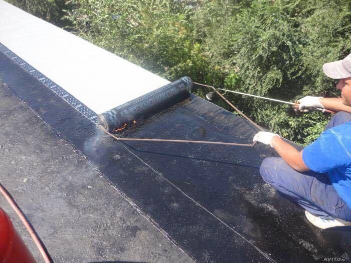 Стеклоизол для крыши гаража