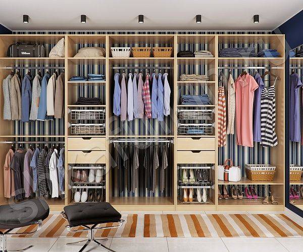 Мебель и шкафы для одежды, какие бывают и как правильно их разместить