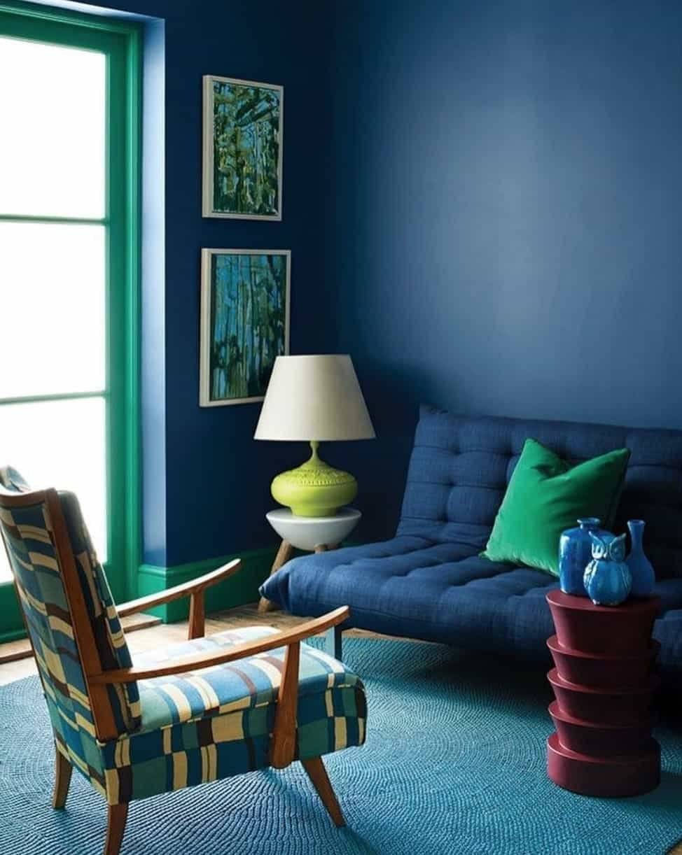 Голубой цвет стен — красивые и оригинальные варианты оформления стен. 105 фото, особенности, идеи и лучшие сочетания