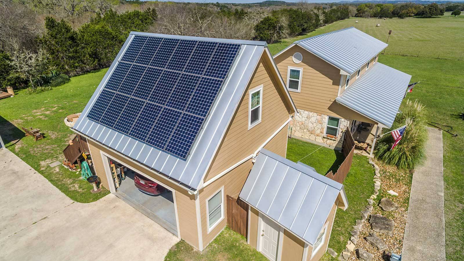 Схема подключения солнечных батарей загородного дома