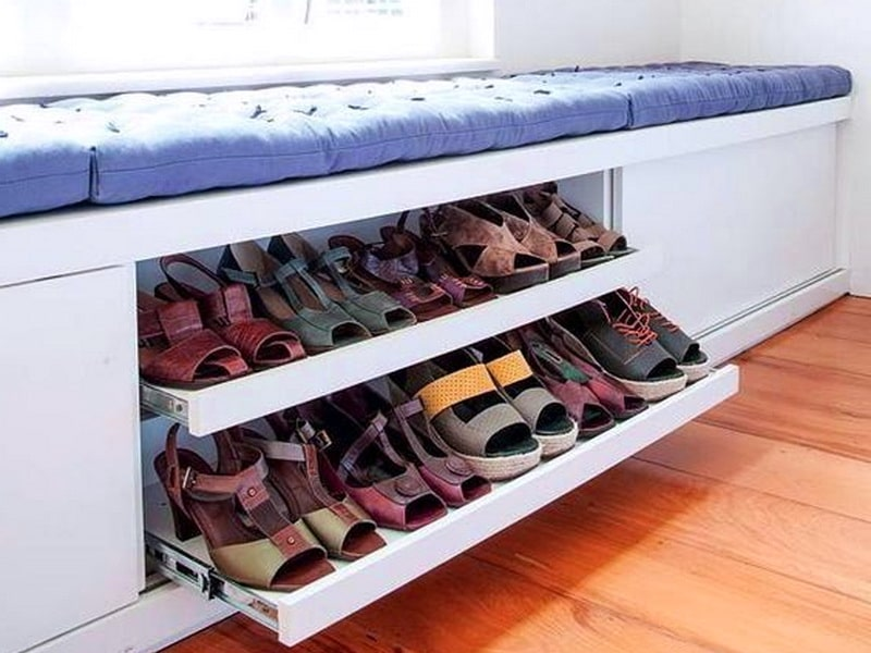 Идеи для хранения обуви — для шкафа, гардеробной, прихожей