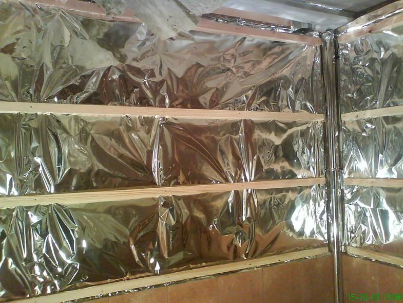 Алюминиевая фольга для бани: какую лучше выбрать, использовать ли на бумажной основе в сауне и парной, фольгированные утеплители, как обшить стены