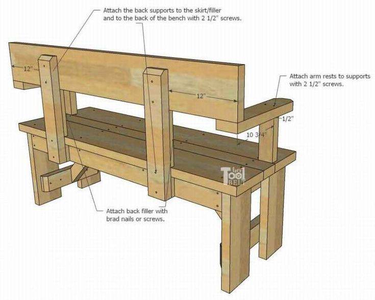 Как сделать скамейку в баню своими руками