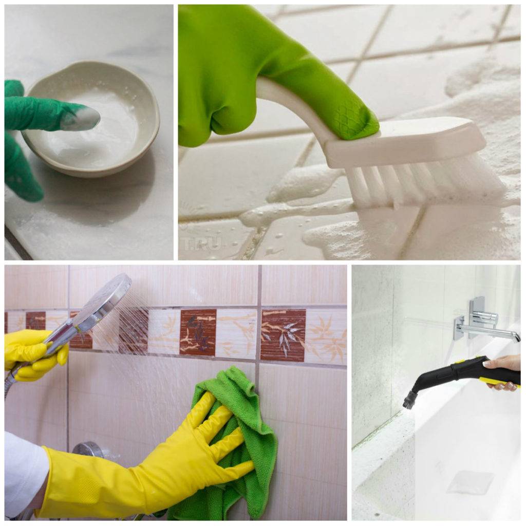 Как почистить швы между плиткой в ванной в домашних условиях: советы с видео