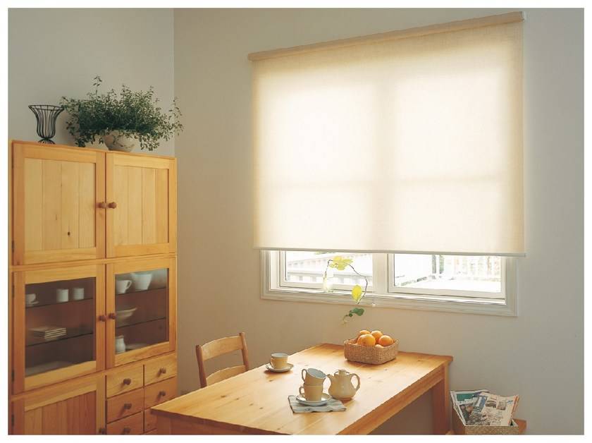 Какие рулонные шторы выбрать на кухню? полезные советы + 25 фото