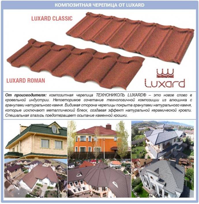 Композитная кровля: особенности
