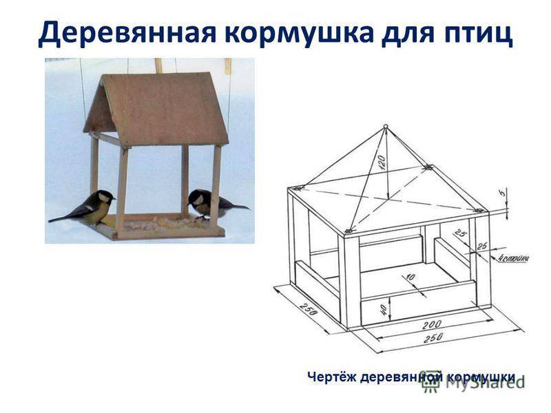 Проект 8 класс технология кормушка