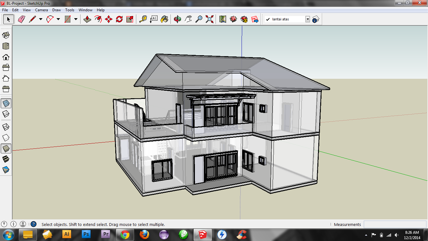 Sketchup готовые проекты домов