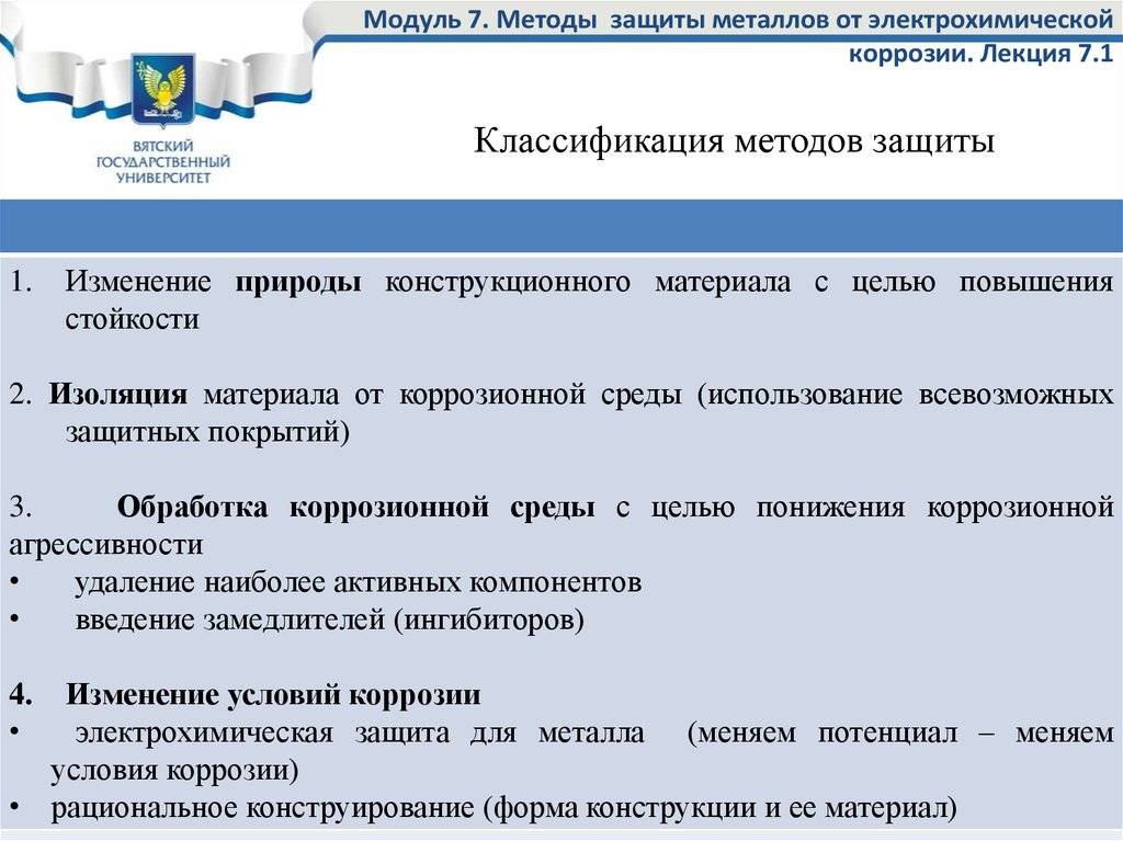 Методы защиты от коррозии металлов | автомеханик.ру