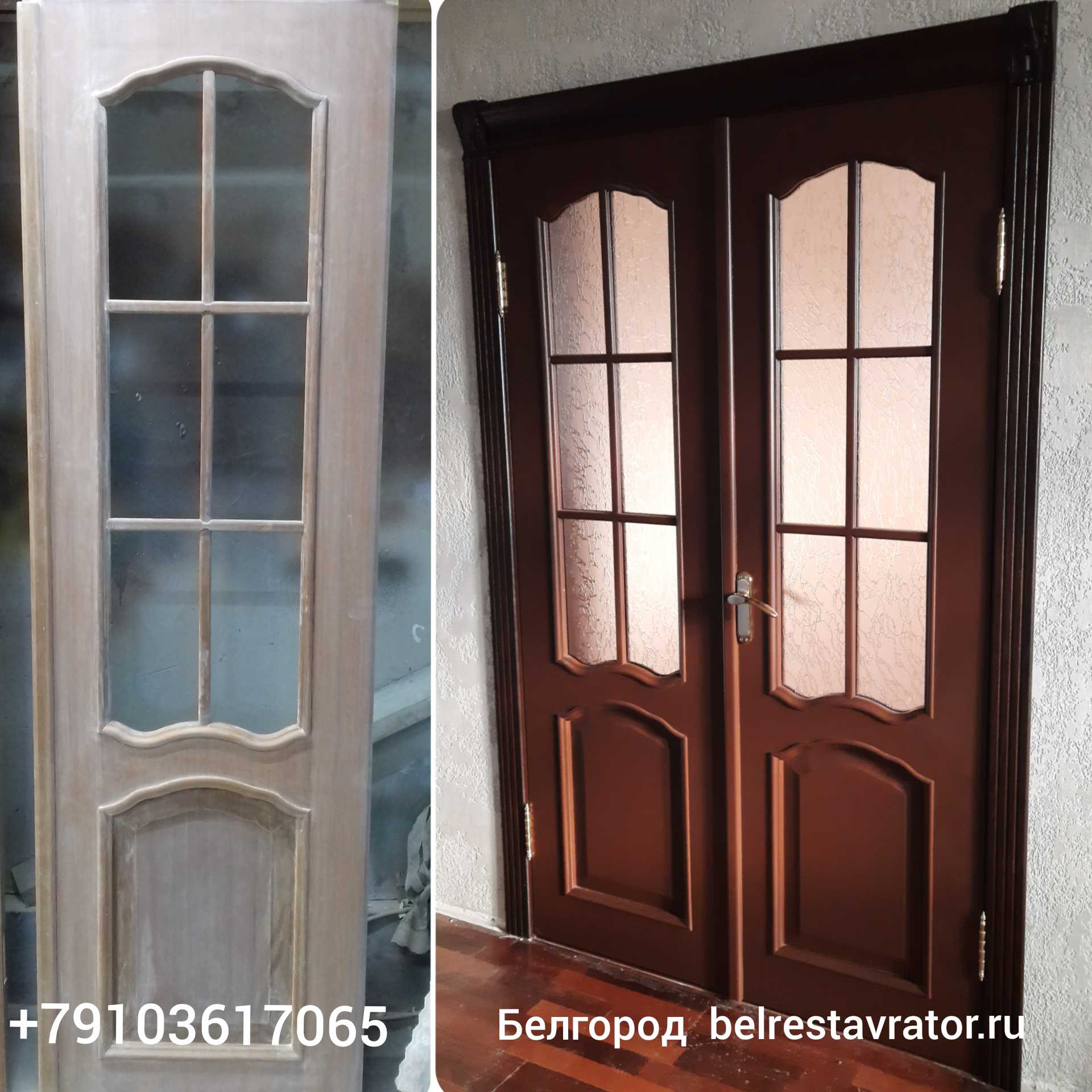 Как обновить деревянную дверь: реставрация от трещин и царапин