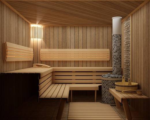 Внутренний дизайн бани: варианты обустройства