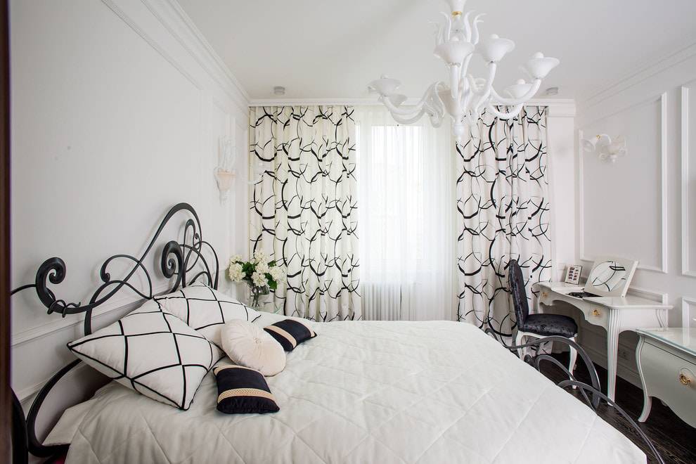 Тюль в спальню: 145 фото самых модных комбинаций и дизайна. примеры идеального выбора цвета и стиля для тюля в спальню