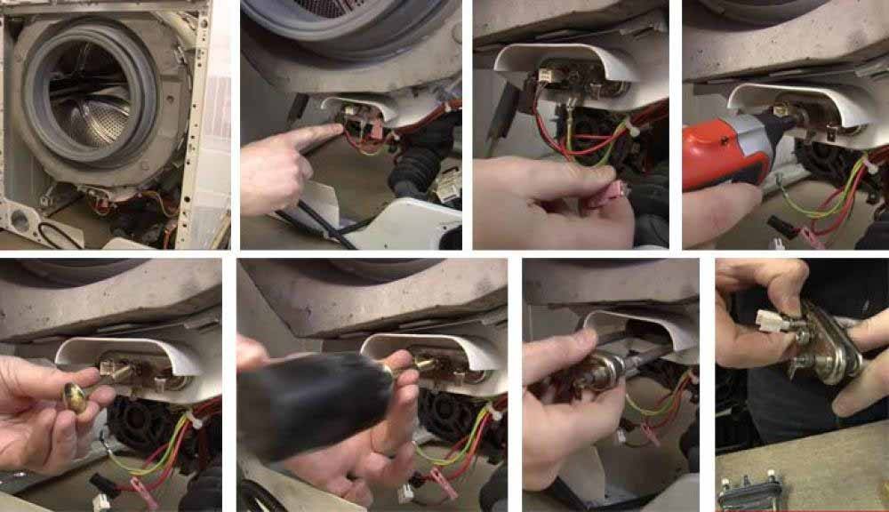 Замена нагревательного элемента в стиральной машинке hansa: пошаговая инструкция по замене тэна