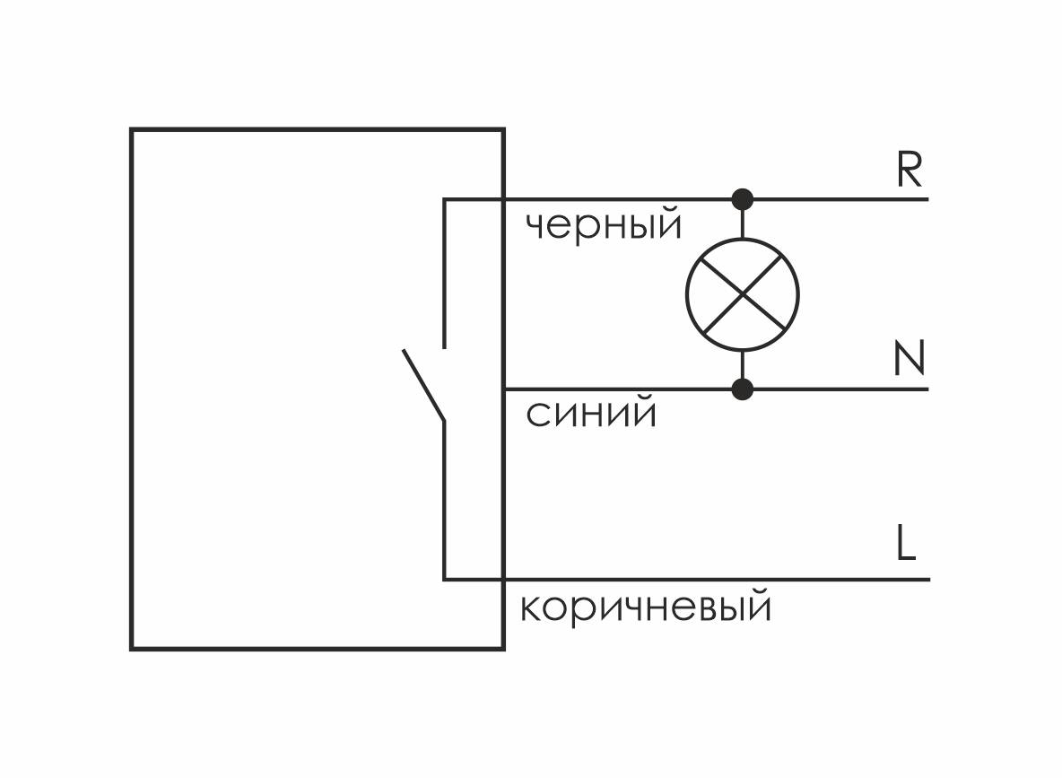 Датчик света как подключить схема