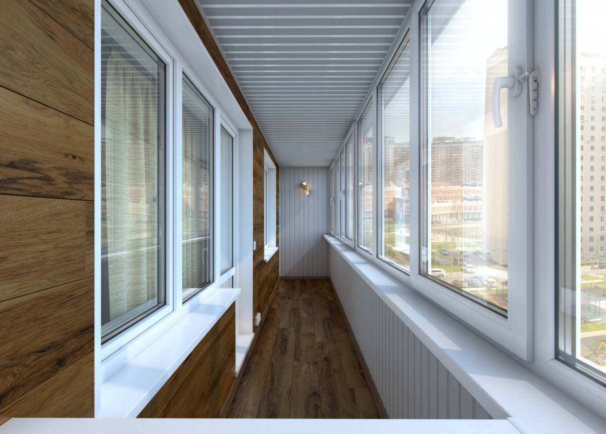 Виды и способы отделки балконов: особенности холодных и теплых балконов
