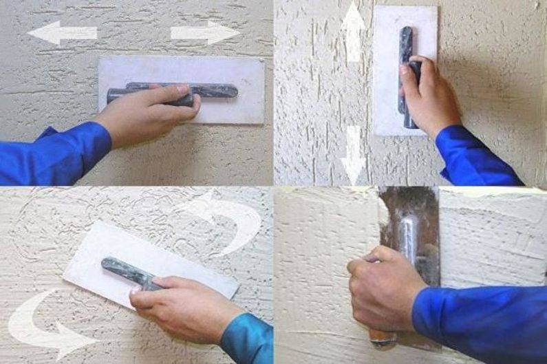 Как сделать штукатурку «Короед»: на фасаде дома своими руками: Технология нанесения