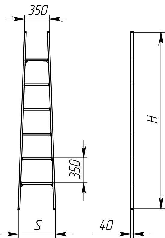 Как сделать лестницу своими руками - чертежи и видео
