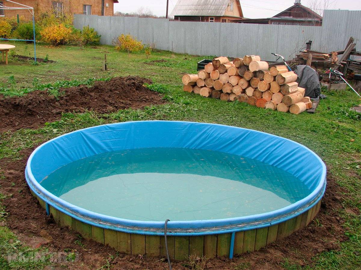 Как сделать мини бассейн для дачи своими руками из подручных материалов - Пошагово: Обзор
