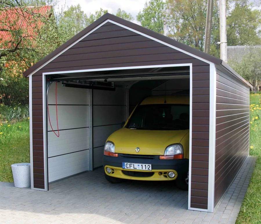 Металлический гараж своими руками - строим "дом" для автомобиля